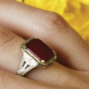 My grandmother's ring is sacred to me.